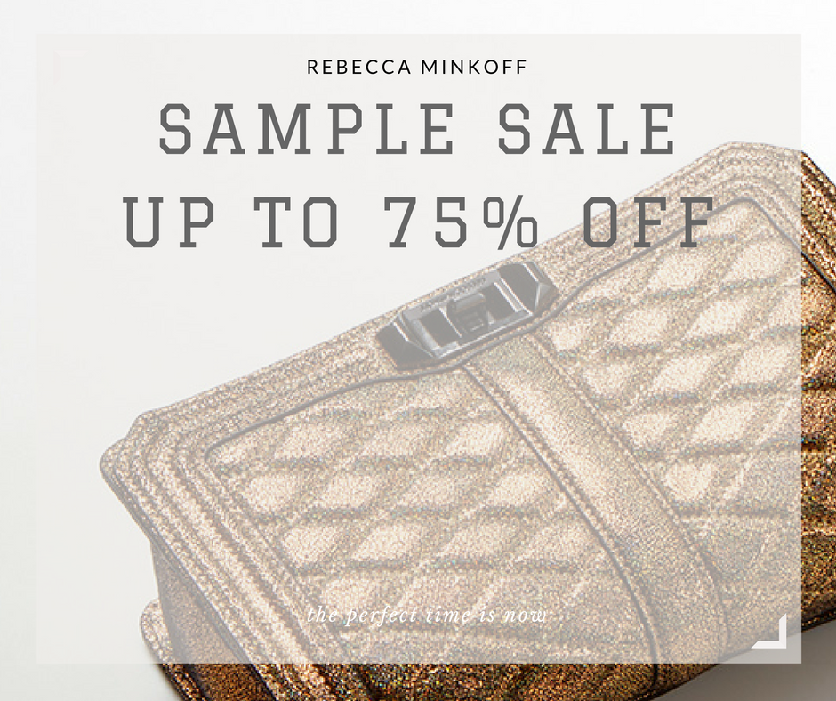 rebecca minkoff sample sale